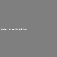 Guter Granit-Schirm