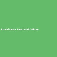Exorbitante Kunststoff-M&uuml;tze