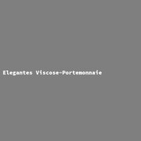 Elegantes Viscose-Portemonnaie