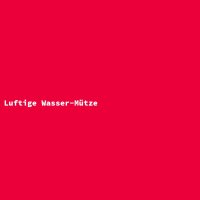 Luftige Wasser-M&uuml;tze